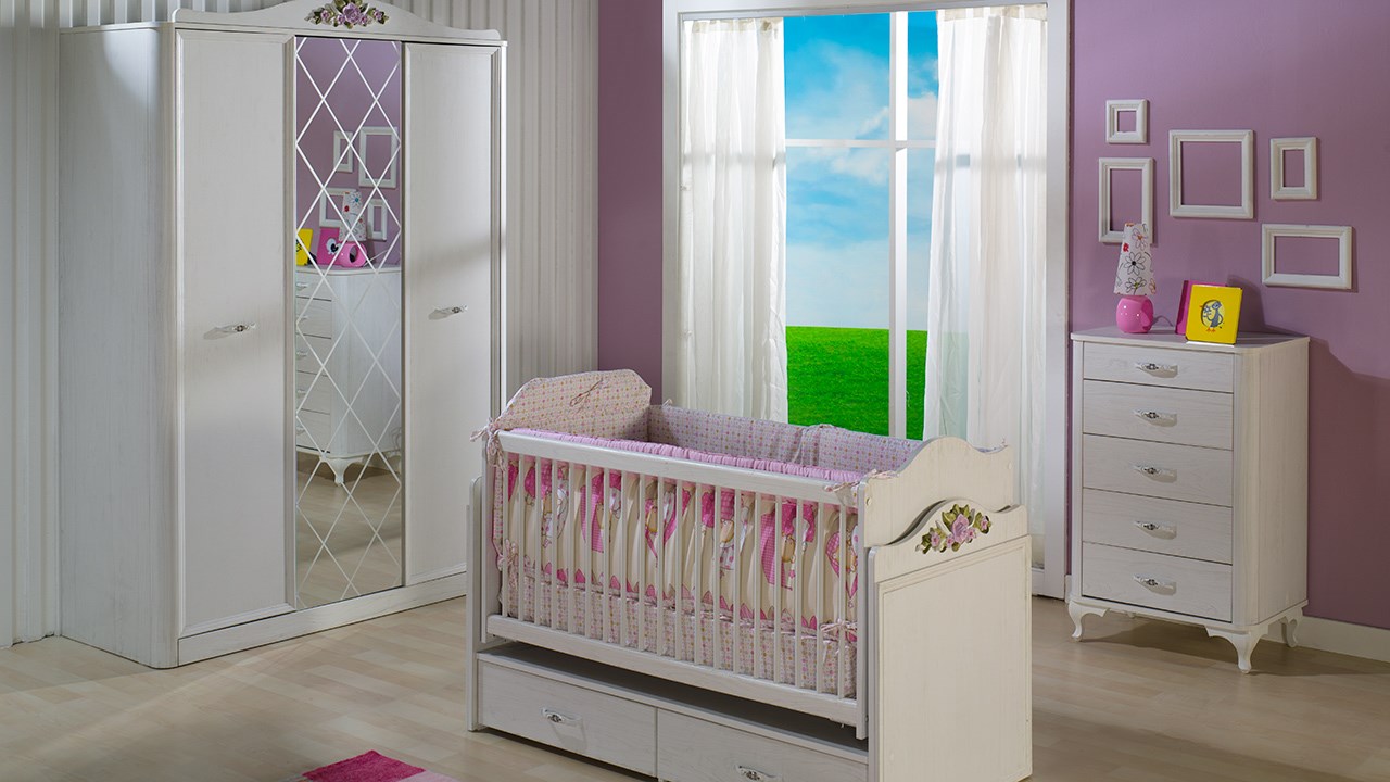 Arya soveværelse istikbal, basic furniture Soveværelse baby