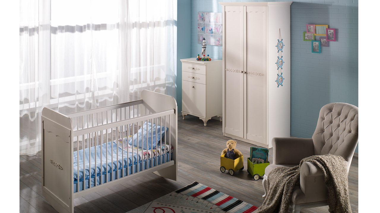 Perla soveværelse istikbal, basic furniture Soveværelse baby